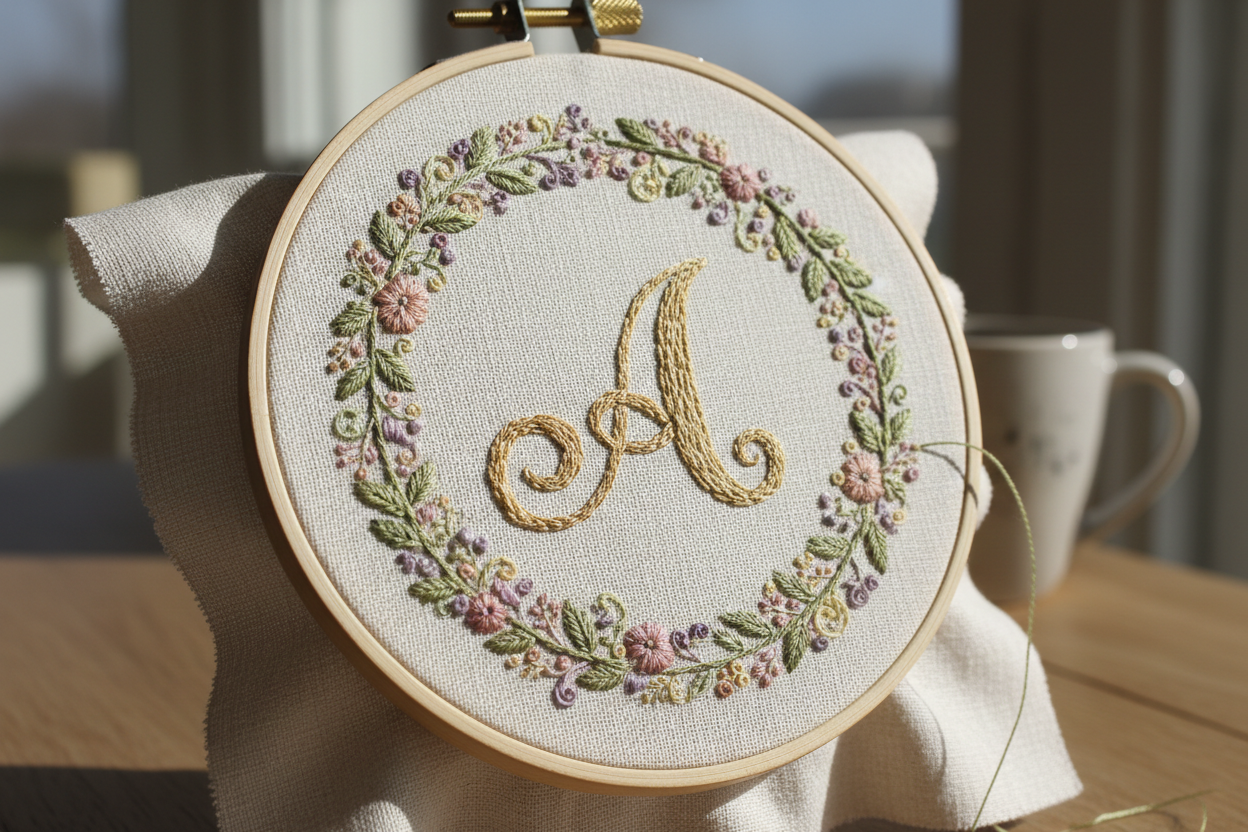Botanical Monogram Set