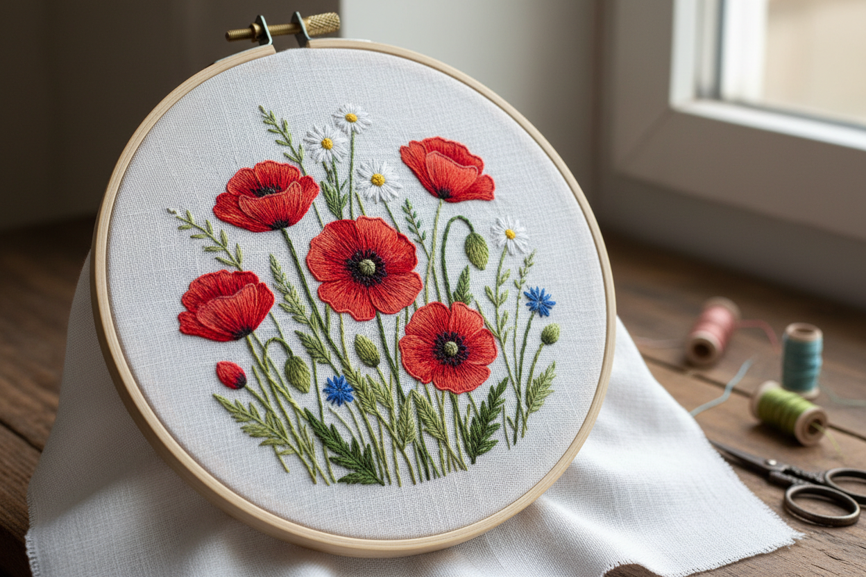Summer Meadow Hoops